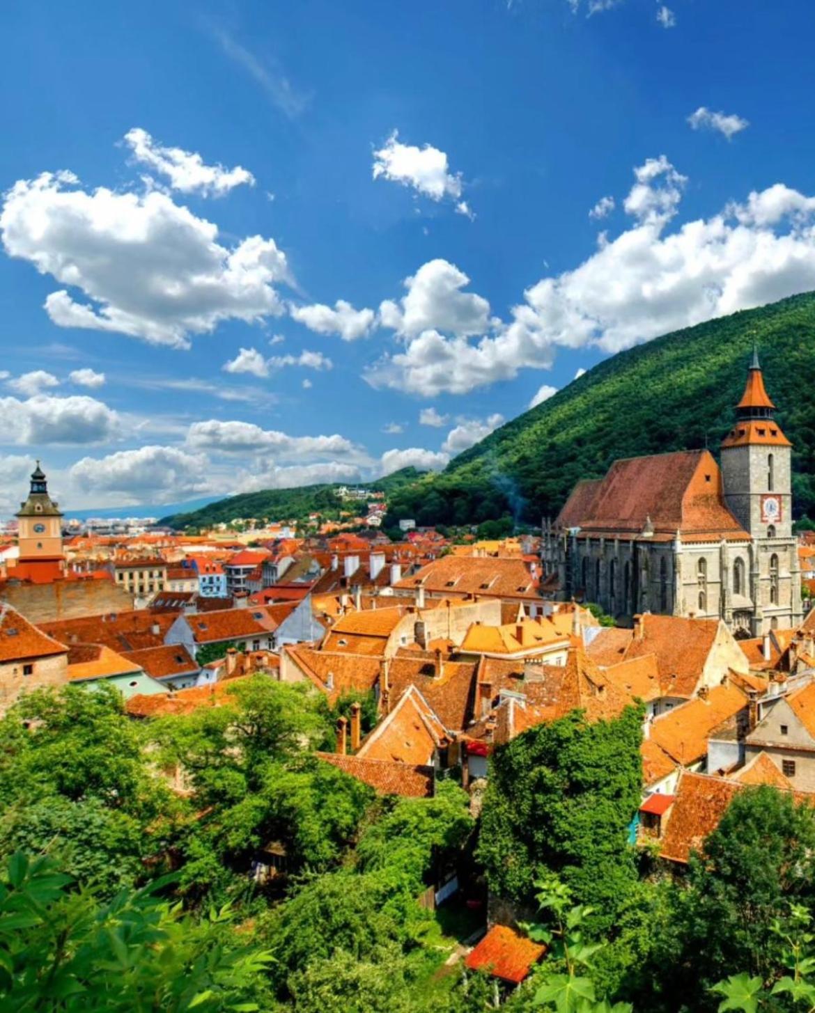 Tree House-Old Town Brasov Apartment Bagian luar foto